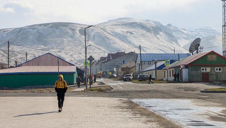 Большая часть Северо-Курильска осталась без света из-за ветра до 58 м/с