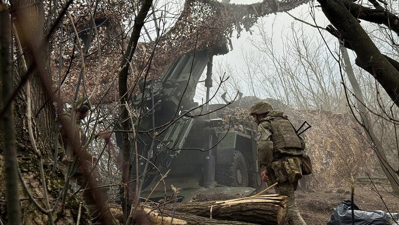 ВСУ при отступлении из Димитрова бросили большое количество вооружения