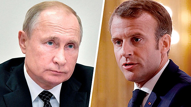 Путин вспомнил слова Макрона про Украину «с пистолетом у виска»