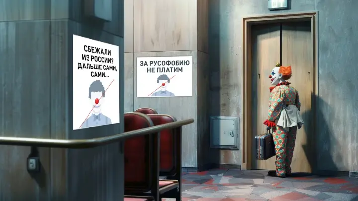 Ещё один комик-эмигрант жалуется, покинув Россию. Но пути назад нет