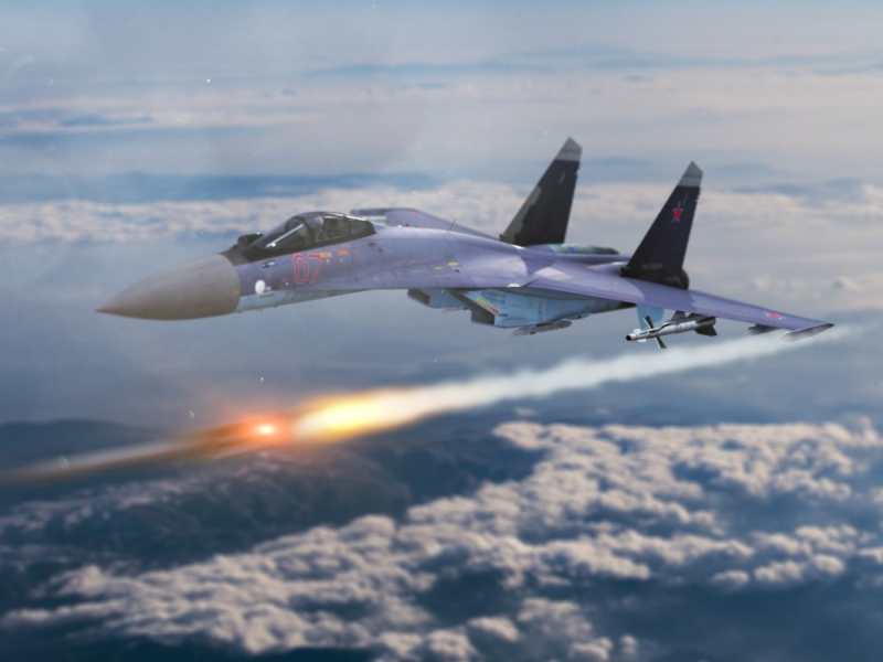 «Разорвало на части»: Су-35 мог впервые сбить F-16 в воздушном бою над Украиной — что известно