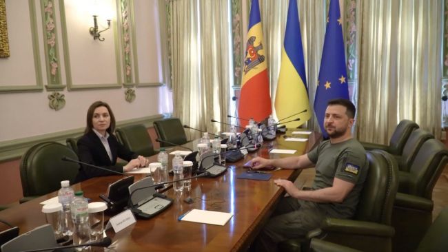 Зеленский и Санду выдали реакцию на указ Путина о Приднестровье