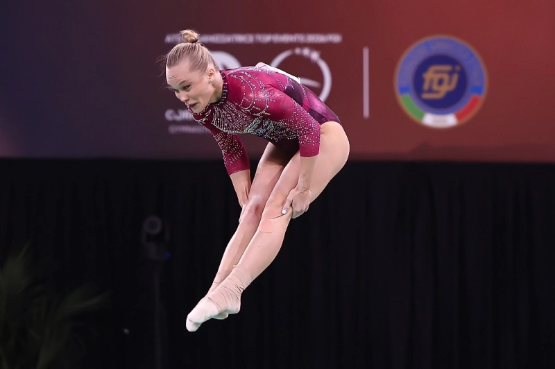 Гимнастка Ангелина Мельникова впервые выиграла многоборье на чемпионате Европы