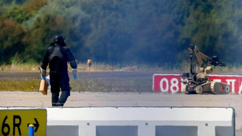 СВР: в ФРГ не исключают украинский след в деле о взрывчатке в аэропорту