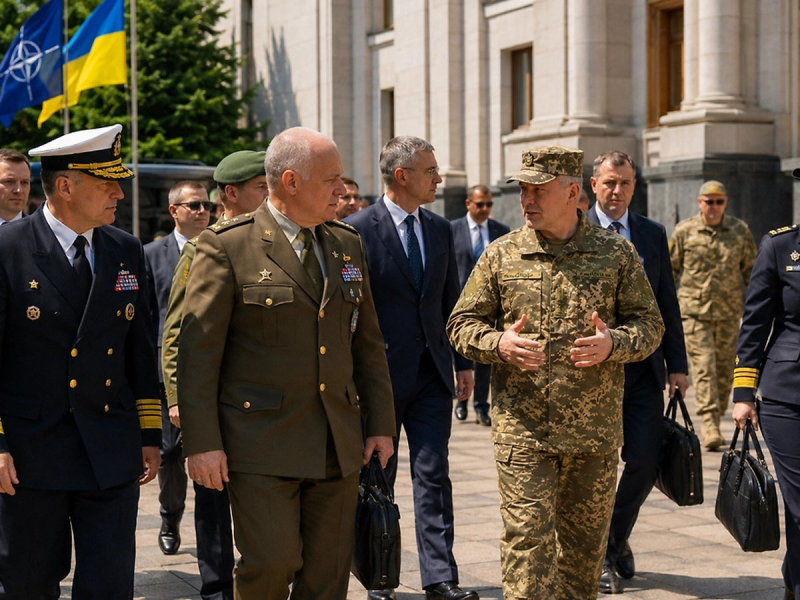 Военный комитет НАТО едет в Киев обсудить удары по России — сводка СВО от Юрия Подоляки 23.08.2026