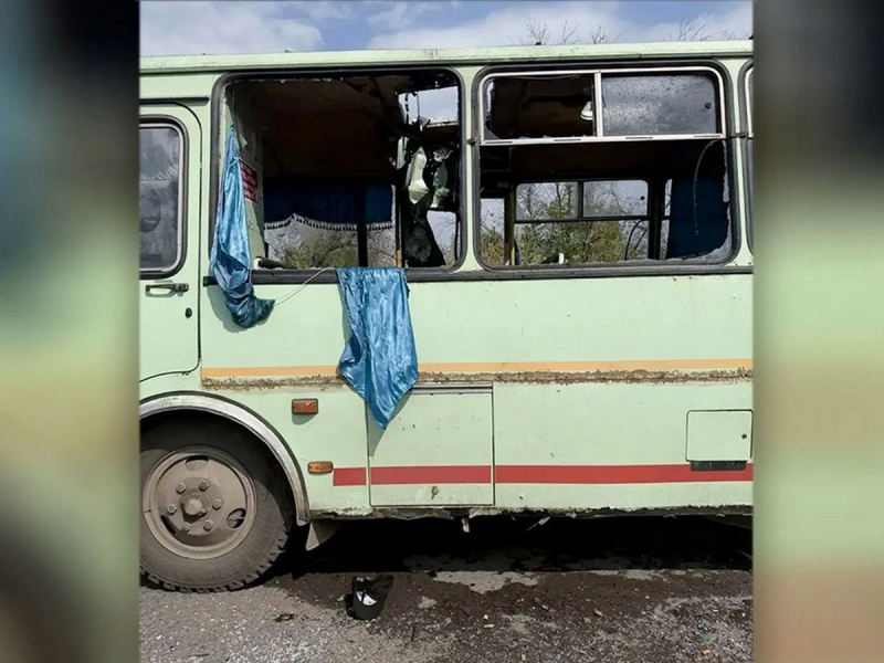 ВСУ ударили по автобусу «Лисичанск — Стаханов»: погибли девять пассажиров