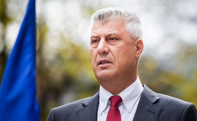 Наказание настигло бывшего лидера косовских сепаратистов Хашима Тачи
